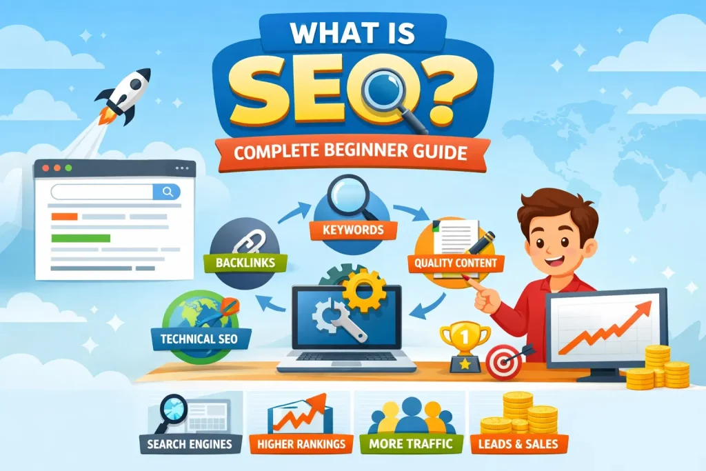 What is SEO? Complete Beginner Guide for 2026