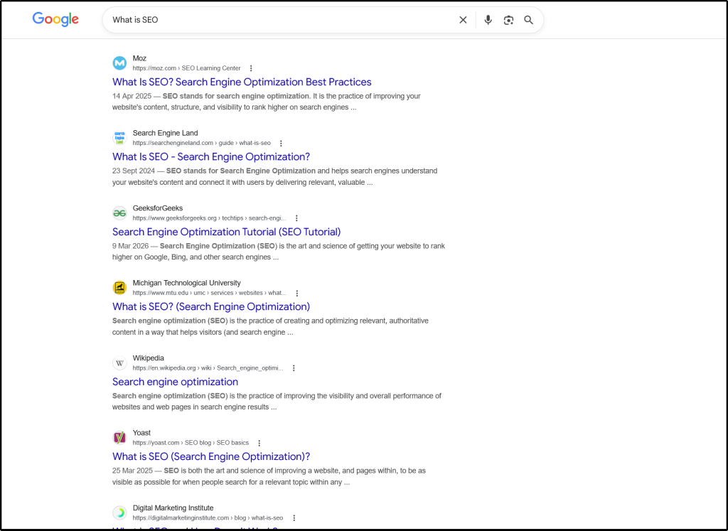 What is SEO Complete Beginner Guide