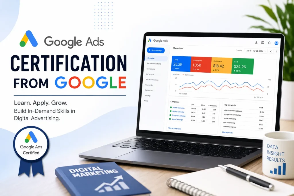 Google Ads Certification from Google